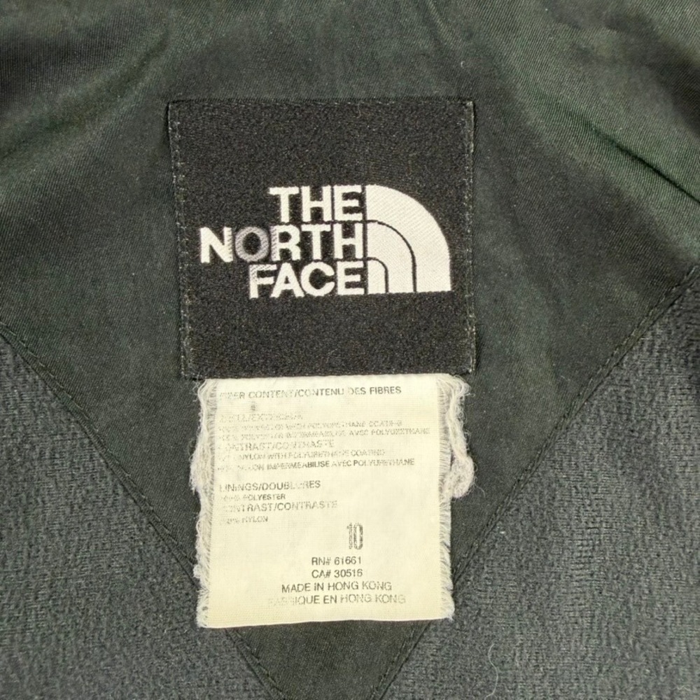 The North Face Vintage Ski Jacket Black Belted Hooded Women 10 Retro Snow Sports - Picture 12 of 16